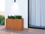 Jardinière extérieures Corten 60x120x75 cm – Image 3