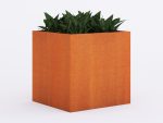 Jardinière extérieures Corten 90x90x90 cm – Image 2