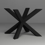 Pied de table en métal Spider Wide S – Image 3