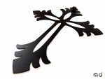Croix métallique murale KNS010 30 cm – Image 4