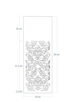 Porte-plante Ajour A02 30x30x80 – Image 4