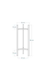 Porte-plante loft Tripod BIG  L – Image 3
