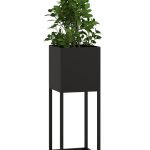 Porte-plante avec un pot profond  30x30x80