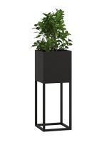 Porte-plante avec un pot profond  30x30x80