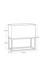 Porte-plante avec un pot profond  30x60x60 – Image 3