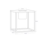Porte-plante TUBE BIG loft  50x50x50 – Image 3