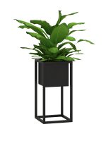 Porte-plante avec pot intérieur 30x30x60