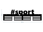 Porte-médailles #SPORT 60 cm – Image 2