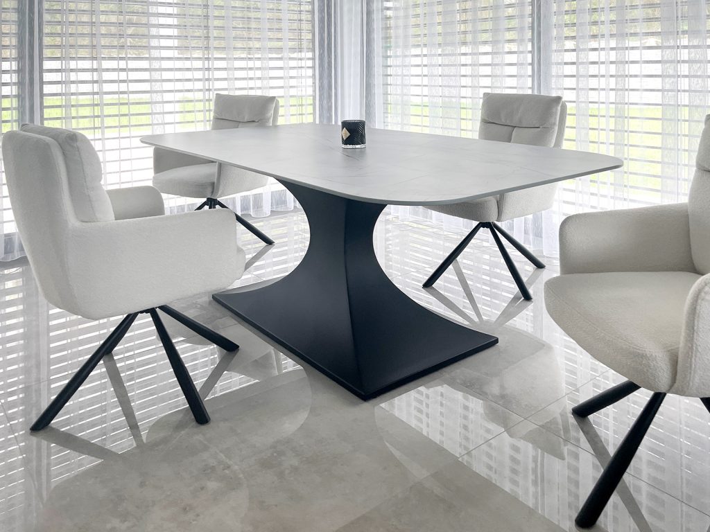 Piètement de table en métal Klepsydra S – Image 2