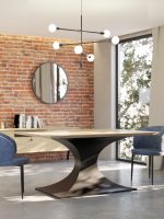 Table pied central Klepsydra M – Image 3