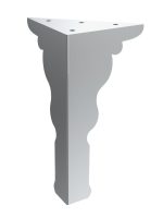 Pied d'armoire Palace Chrome