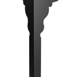 Pied de meuble de palais