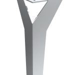 Pied de meuble Moderna Chrome