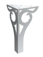 Pied de meuble Gian chrome
