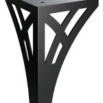 Tracerie de pied d'armoire