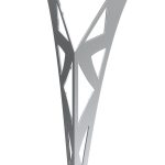 Pied pour table Lobster Chrome