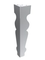 Pied de meuble Charlotte en chrome