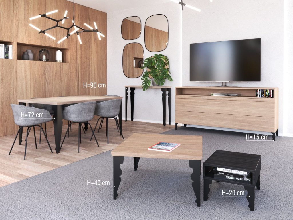 Pied pour console Charlotte 90 cm – Image 3
