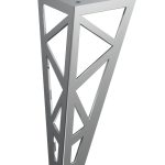 Pied de meuble Focus chrome