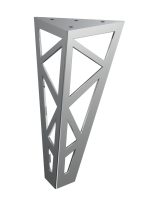 Pied de meuble Focus chrome