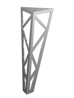 Pied de meuble Focus en chrome