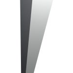 Pied de meuble Apollo en chrome