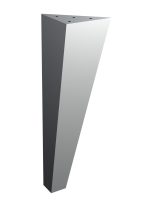 Pied de meuble Apollo en chrome