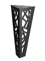 Pied d'armoire à roulettes