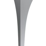 Pied pour table Talia Chrome