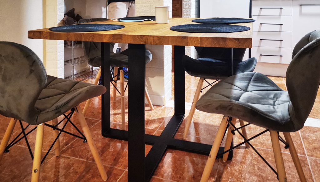Pied de table Krzyżak droit L – Image 2