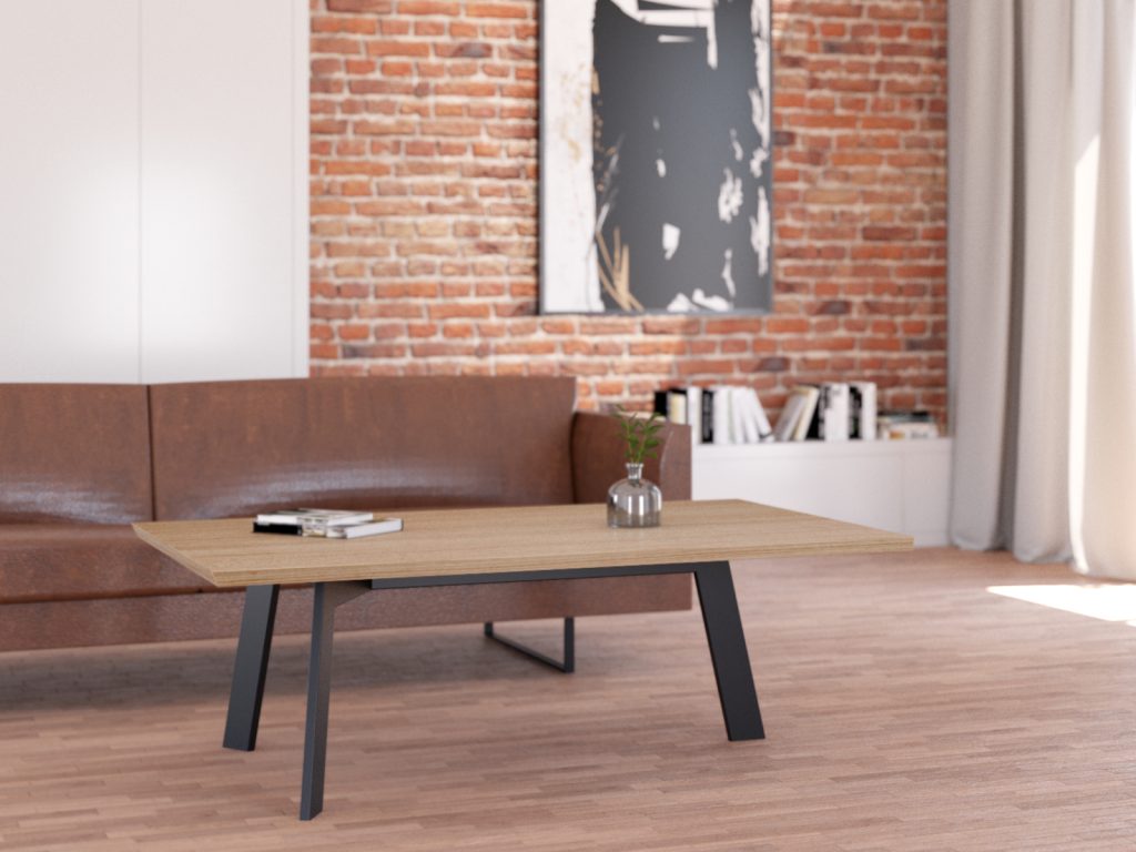 Pied en métal pour la table Triangle M – Image 3