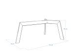 Pied en métal pour la table Triangle M – Image 4