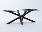 Pied de table en métal pour plateau en pierre Milan XL – Image 2