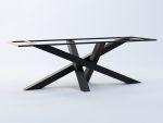 Pied de table en métal pour plateau en pierre Milan Heavy XXL – Image 2