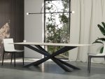 Pied de table en métal pour plateau en pierre Spider XL – Image 3