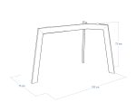 Pied de table pour plateau en verre Triangle M – Image 4