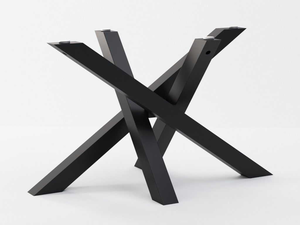 Pied De Table Pour Plateau Lourd decorationsenmetal.fr