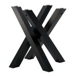 Pied de table pour plateau en verre Milan S