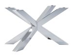 Pied de table sous verre Spider Heavy Chrome M