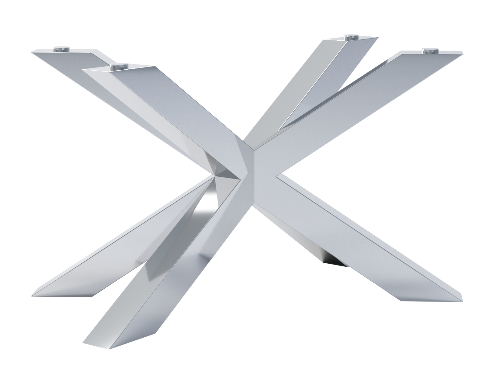 Pied de table sous verre Spider Heavy Chrome M Pied de table sous verre Spider Heavy Chrome M