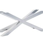 Pied de table sous verre Pajak Heavy Chrome XL