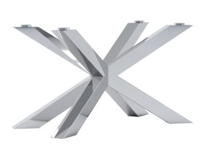 Pied de table sous verre Pajak Slim Chrome M