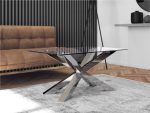 Pied de table sous verre Spider Slim Chrome M – Image 4