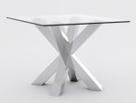 Pied de table sous verre Spider Slim Chrome S – Image 3