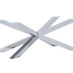 Pied en métal pour table L Pajak Slim chromé