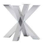 Pied en métal pour table Pajak Slim Chrome S