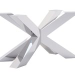 Pied en métal pour table Spider Heavy Chrome M