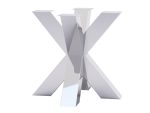 Pied en métal pour table Spider Heavy Chrome S