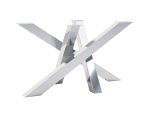 Pied en acier inoxydable pour la table Milan M
