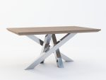 Pied en acier inoxydable pour la table Milan M – Image 4